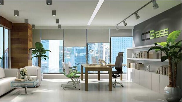 工廠辦公室室內裝修設計效果-第3張圖片-上海古都建筑設計集團 工廠辦公室室內裝修設計效果-第3張圖片-上海古都建筑設計集團