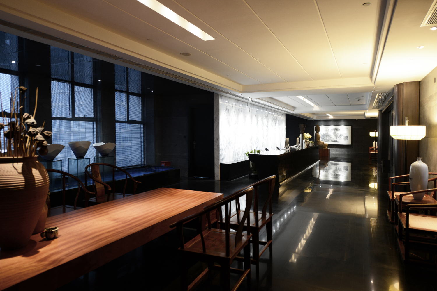 徐匯區(qū)儒雅風格辦公室裝修設(shè)計-第3張圖片-上海古都建筑設(shè)計集團 徐匯區(qū)儒雅風格辦公室裝修設(shè)計-第3張圖片-上海古都建筑設(shè)計集團