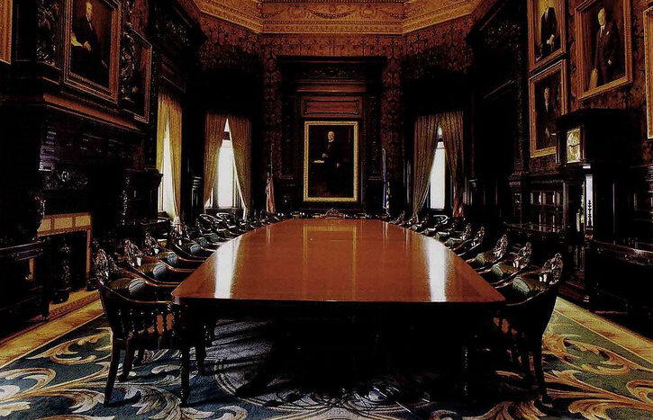 歐式風(fēng)格會議室裝修設(shè)計效果圖-第3張圖片-上海古都建筑設(shè)計集團(tuán) 歐式風(fēng)格會議室裝修設(shè)計效果圖-第3張圖片-上海古都建筑設(shè)計集團(tuán)