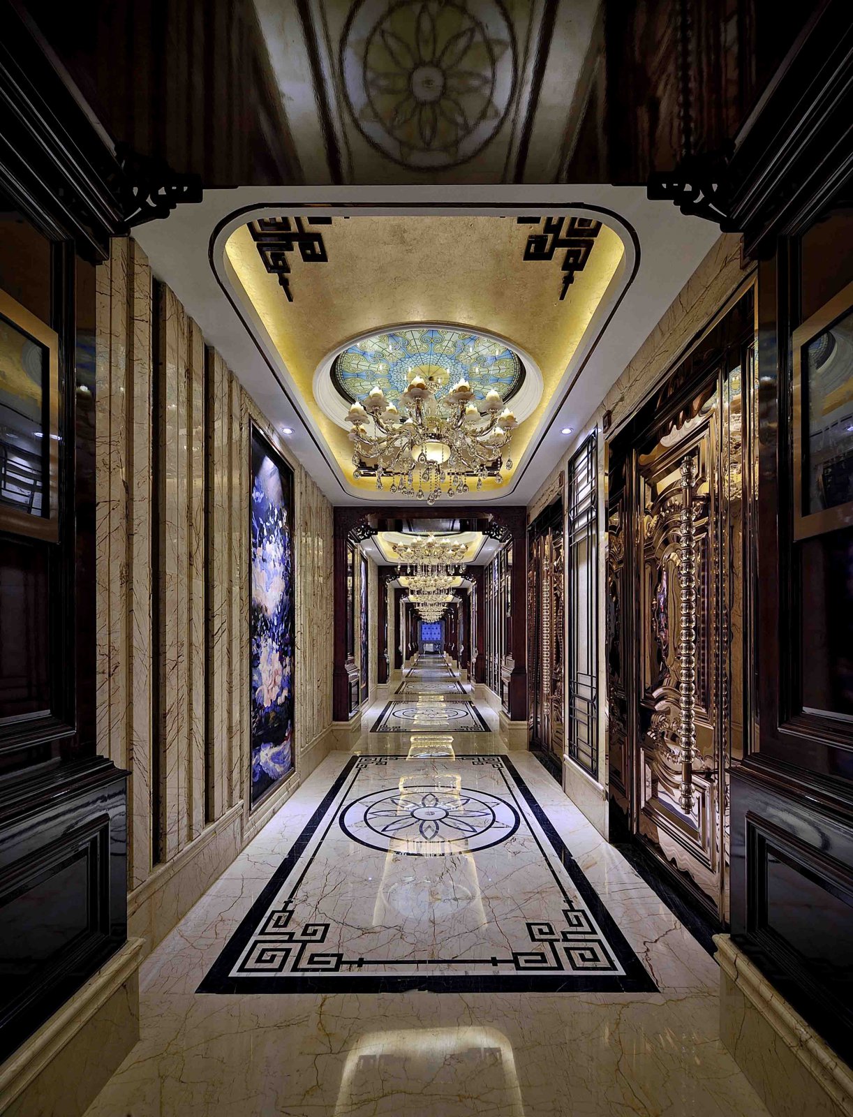 歐式復古歌廳裝修設計-第2張圖片-上海古都建筑設計集團 歐式復古歌廳裝修設計-第2張圖片-上海古都建筑設計集團