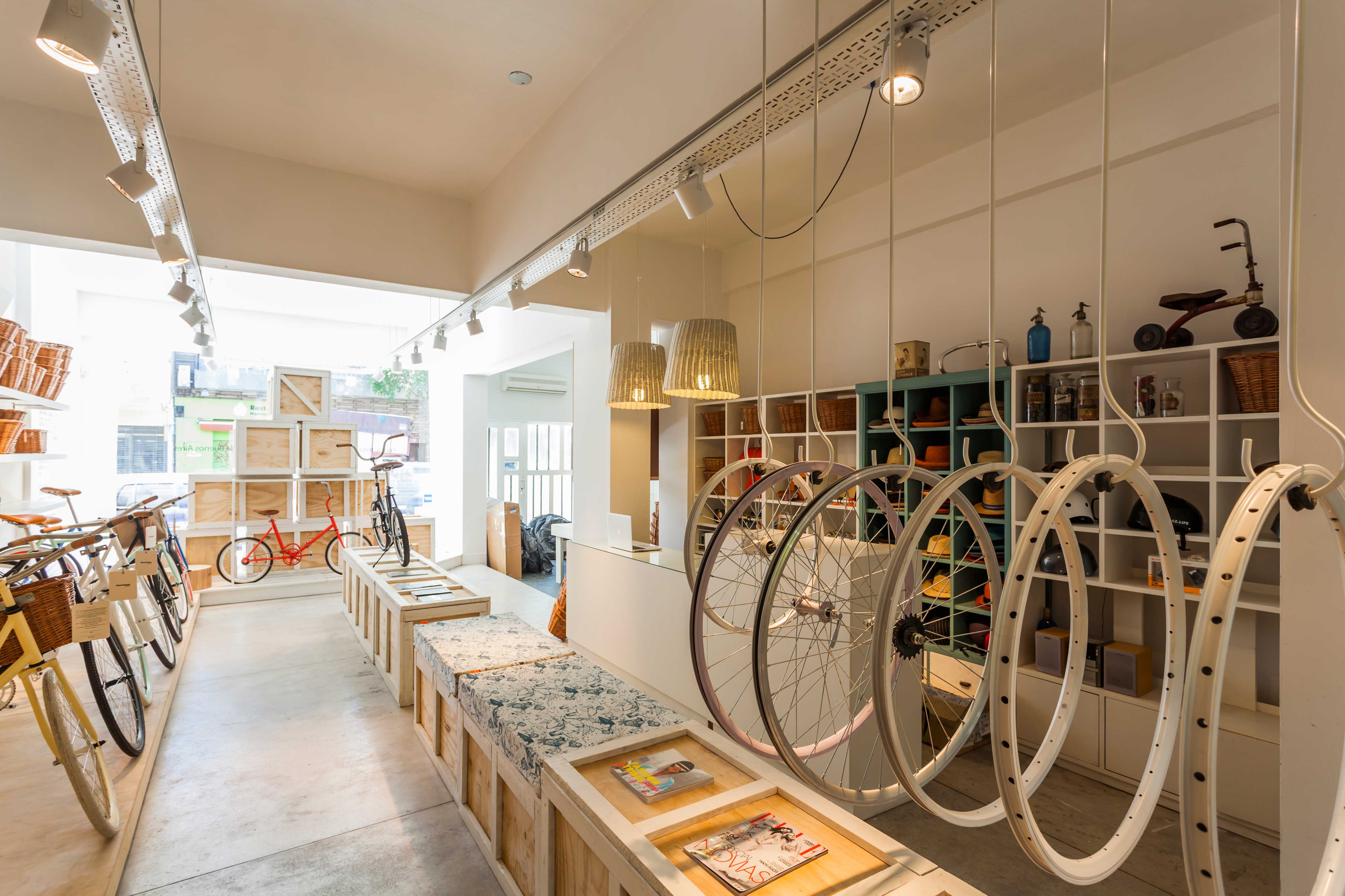 原木簡約風格自行車店裝修設計-第1張圖片-上海古都建筑設計集團 原木簡約風格自行車店裝修設計-第1張圖片-上海古都建筑設計集團