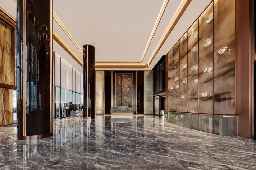 古典奢華風格辦公樓大廳裝修設計-第5張圖片-上海古都建筑設計集團 古典奢華風格辦公樓大廳裝修設計-第5張圖片-上海古都建筑設計集團