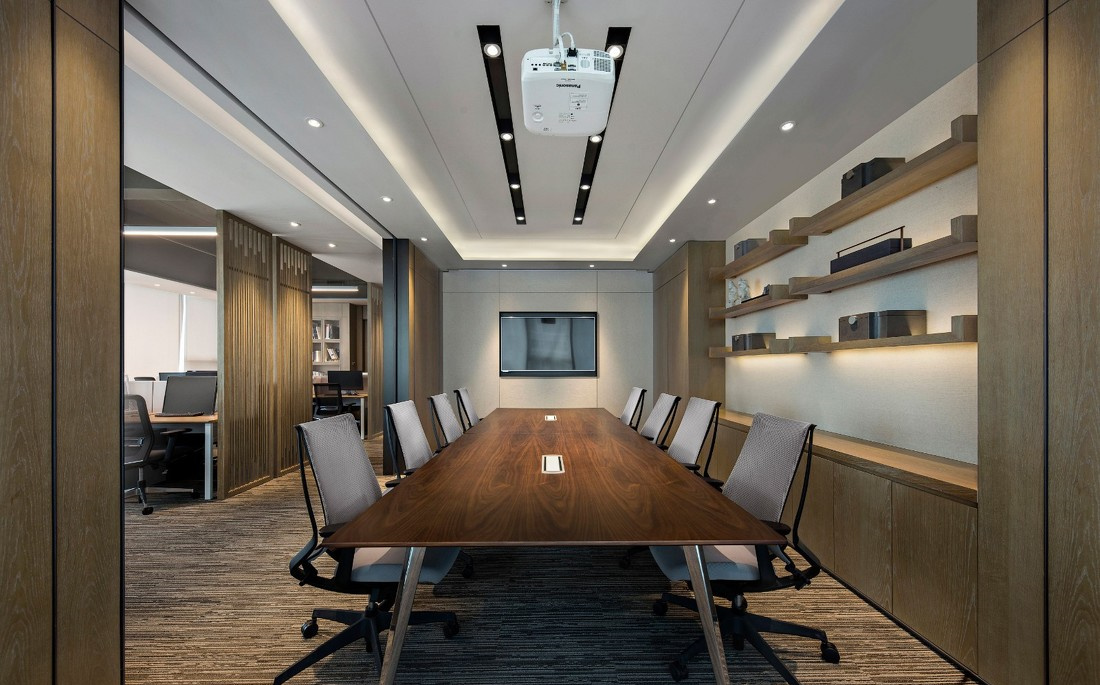 木質時尚風格辦公室裝修設計-第3張圖片-上海古都建筑設計集團 木質時尚風格辦公室裝修設計-第3張圖片-上海古都建筑設計集團