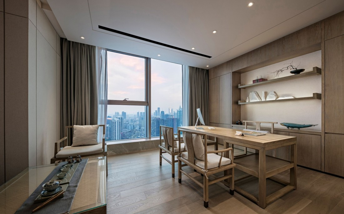 木質時尚風格辦公室裝修設計-第2張圖片-上海古都建筑設計集團 木質時尚風格辦公室裝修設計-第2張圖片-上海古都建筑設計集團