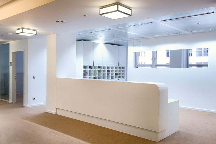 藥業(yè)公司辦公室設計布局方案-第3張圖片-上海古都建筑設計集團 藥業(yè)公司辦公室設計布局方案-第3張圖片-上海古都建筑設計集團