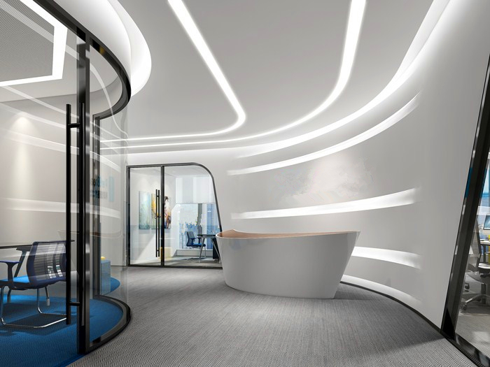 4300平米醫療公司辦公空間設計布局-第1張圖片-上海古都建筑設計集團 4300平米醫療公司辦公空間設計布局-第1張圖片-上海古都建筑設計集團