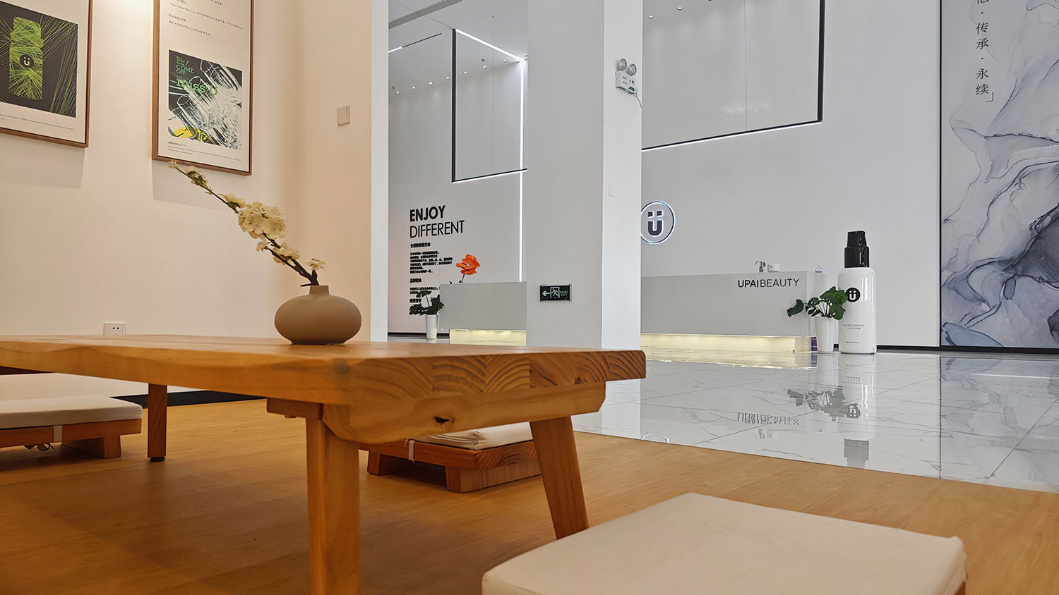 虹口1900生物科技公司辦公場(chǎng)所裝潢設(shè)計(jì)-第4張圖片-上海古都建筑設(shè)計(jì)集團(tuán) 虹口1900生物科技公司辦公場(chǎng)所裝潢設(shè)計(jì)-第4張圖片-上海古都建筑設(shè)計(jì)集團(tuán)